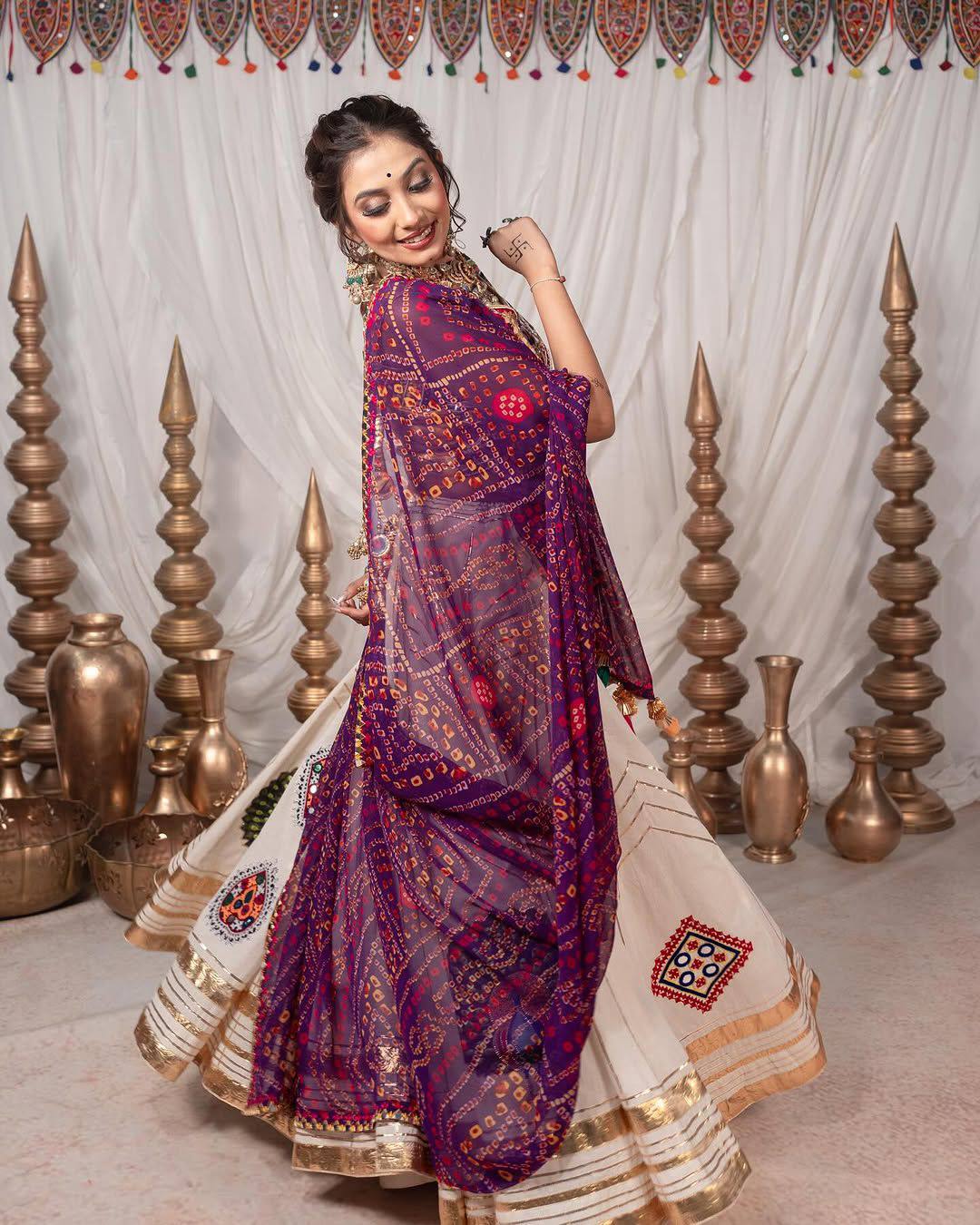 NEW TRENDING NAVRATRI  SPECIAL CHANIYA CHOLI๐โค๏ธ